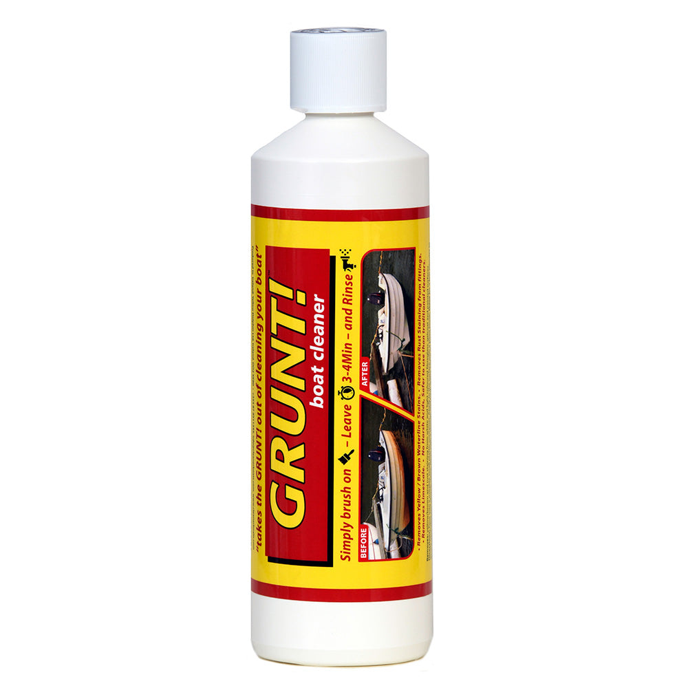 GRUNT! 16oz Boat Cleaner - Removes Waterline  Rust Stains [GBC16]