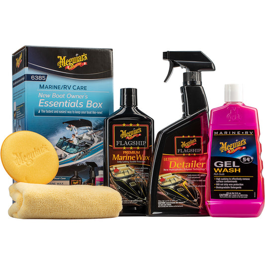 Meguiars New Boat Owners Essentials Kit [M6385]