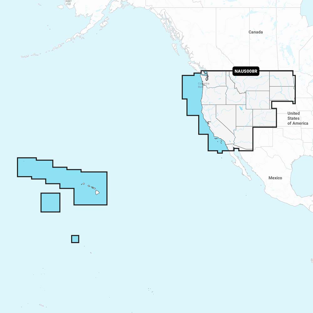 Navionics NAUS008R - U.S. West - Navionics+ [010-C1371-30]